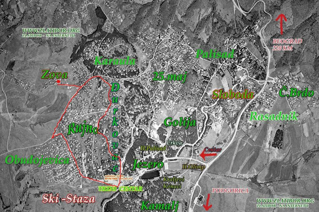 Apartmani Nova Zova Zlatibor Esterno foto